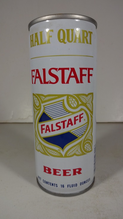 Falstaff - gold/blue - crimped - 16oz - T/O